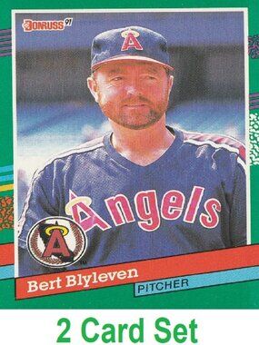 Bert Blyleven Baseball Card Collection